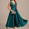 Robe Midi Soirée Satinée