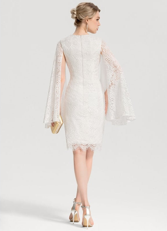 Robe Midi Dentelle Éclatante - gallery 3