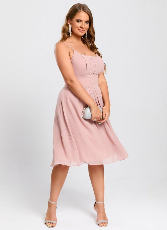 Robe Midi Mousseline Élégante - gallery 6