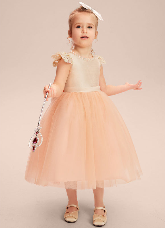 Robe Midi Pêche Élégante - gallery 6