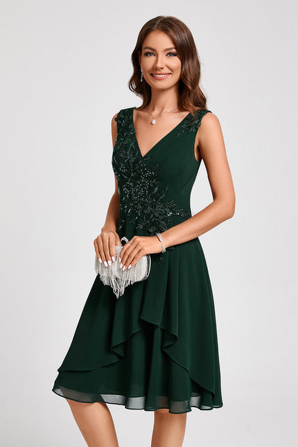 Robe Midi Éclatante Drapée - gallery 7