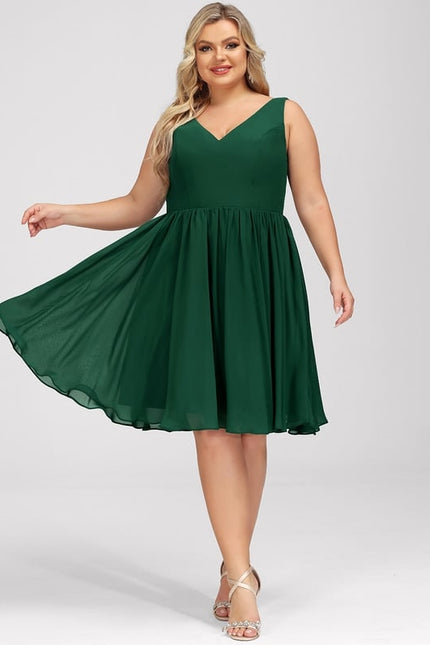 Robe Midi Aérienne Marine - gallery 8