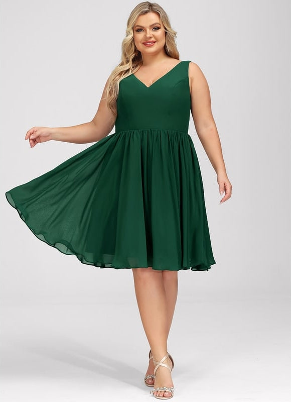 Robe Midi Aérienne Marine - gallery 8