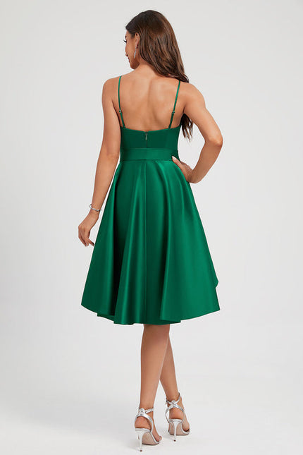 Robe Midi Verte Serenade - gallery 3