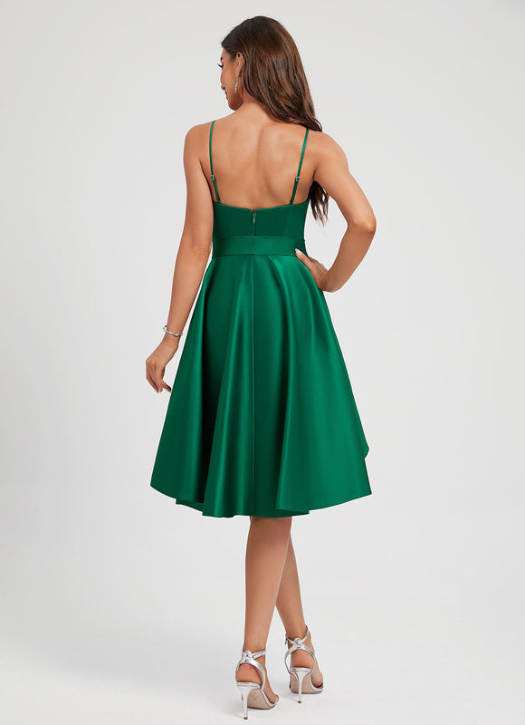 Robe Midi Verte Serenade - gallery 3
