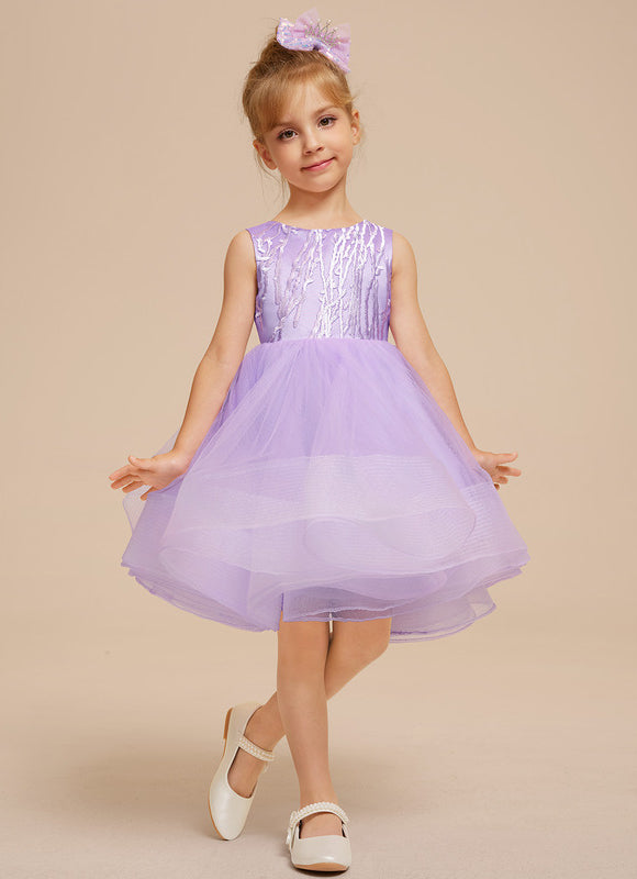 Robe Midi Lilas Aérée - gallery 5