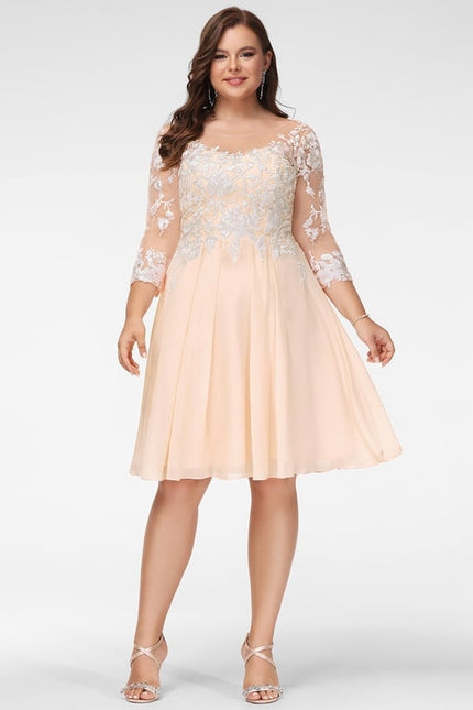 Robe Midi Dentelle Aubergine - gallery 8