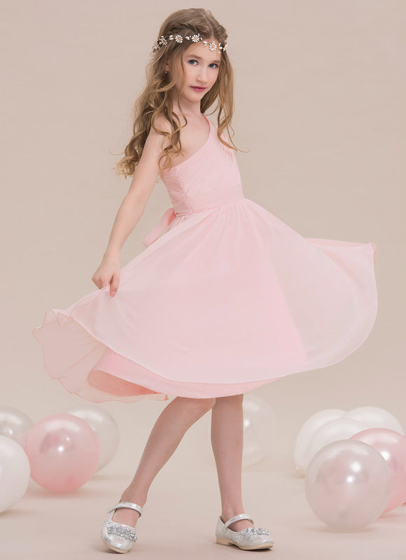Robe Midi Chiffon Céleste - gallery 2