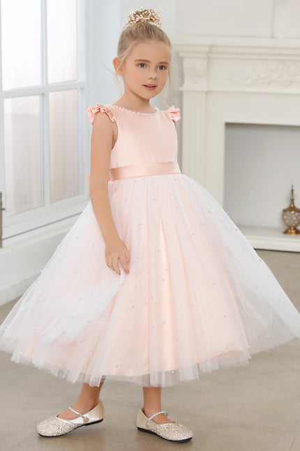 Robe Midi Satinée Perlée - gallery 1