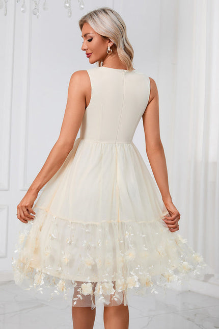 Robe Midi Tulle Midi Éclatante - gallery 3