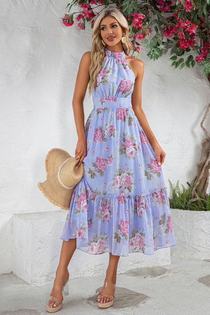 Robe Midi Fleurie Chic - gallery 1