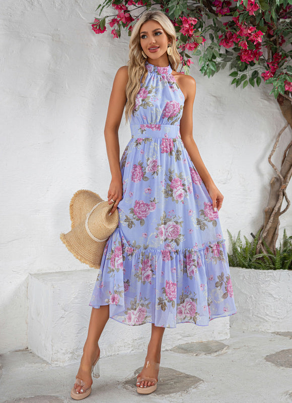 Robe Midi Fleurie Chic - gallery 1