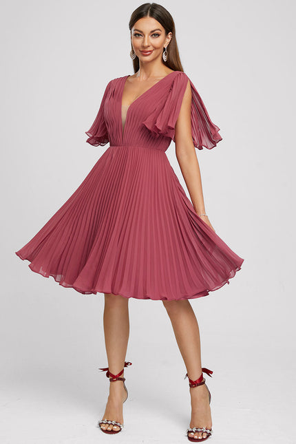 Robe Midi Ondée Élégante