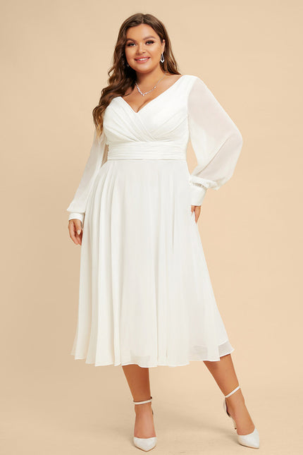 Robe Midi Éthérée Lumineuse - gallery 6