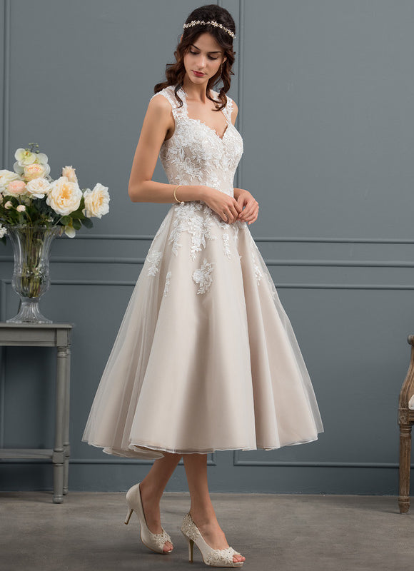 Robe Midi Écrue Enchantée - gallery 3