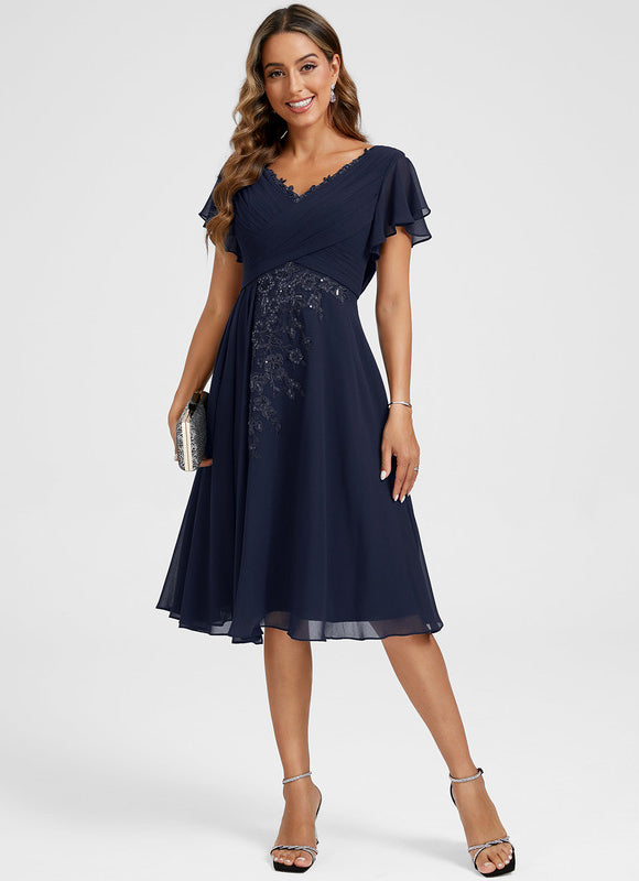 Midi Robe De Ceremonie - gallery 2