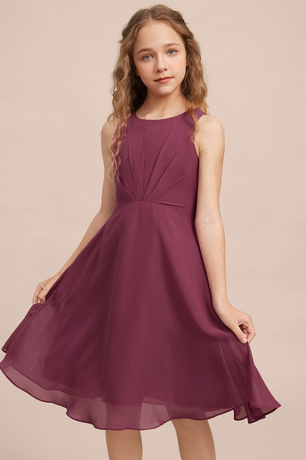 Robe Midi Évasée Marine - gallery 5