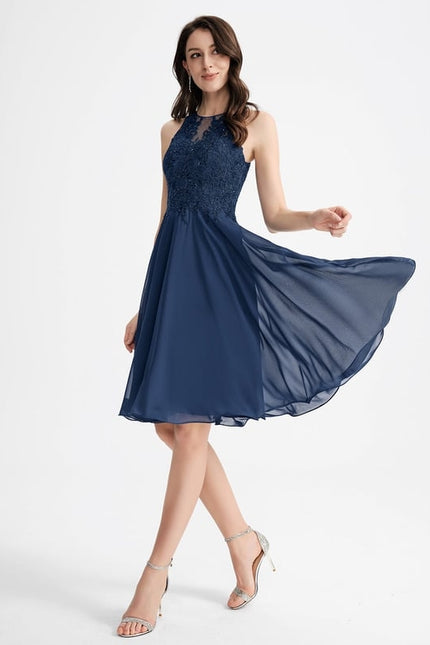Robe Midi Chiffon Perlée - gallery 1