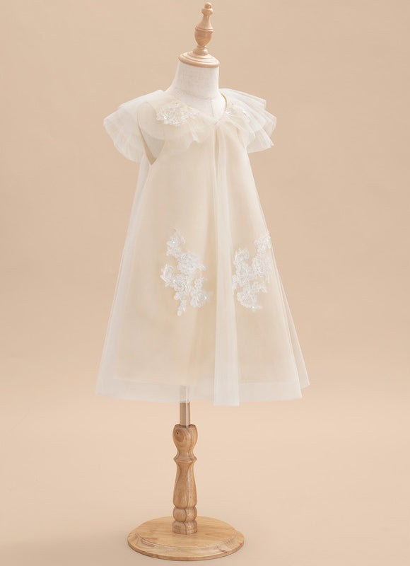 Robe Midi Enfant Tulle Mariage - gallery 3