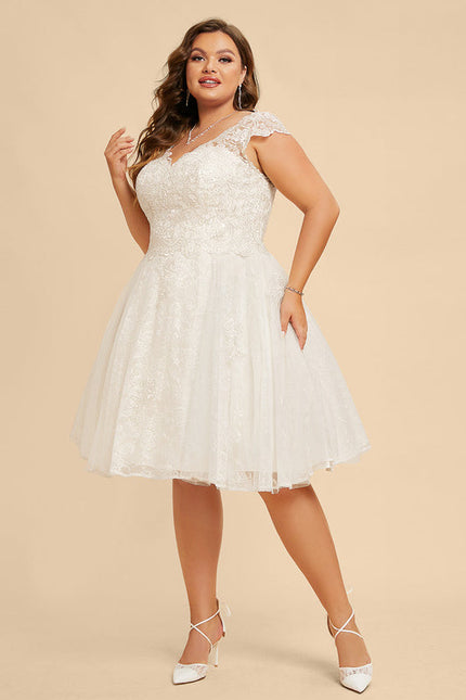 Robe Midi Tulle Écrue - gallery 9