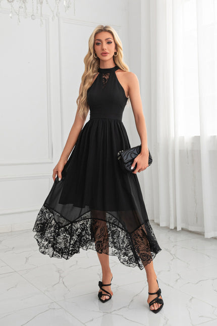 Robe Midi Dentelle Fluide - gallery 6