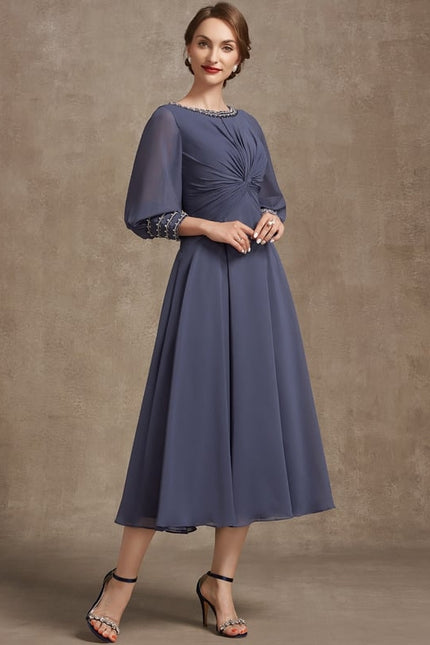 Robe Midi Célébration Éthérée - gallery 5