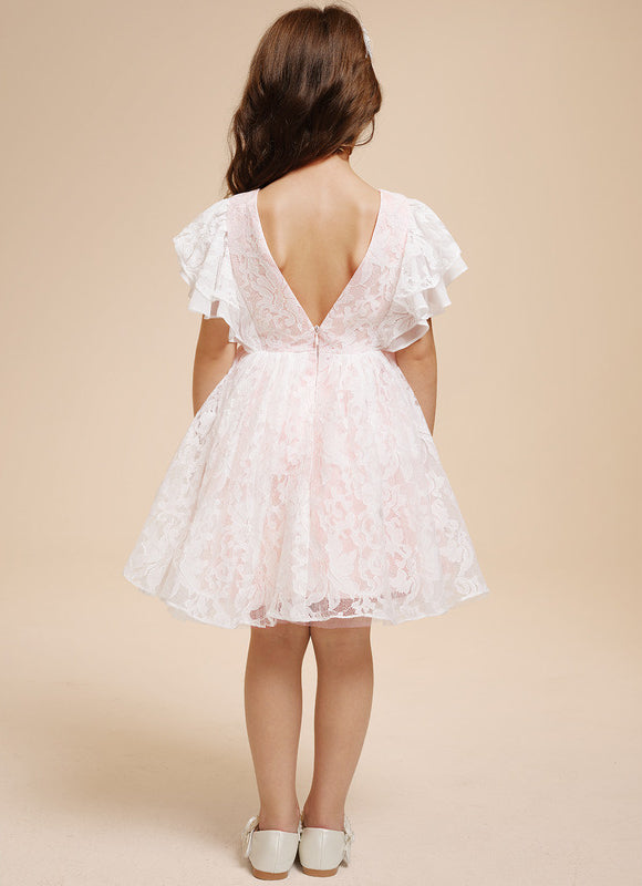 Robe Midi Enfant Fleurie - gallery 5