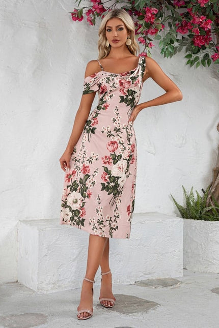 Robe Midi Florale Chic