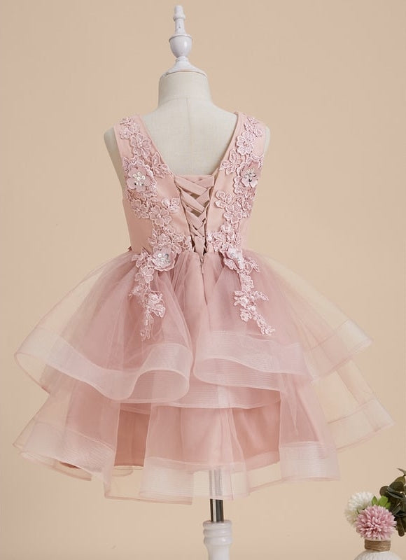 Robe Midi Tulle Fleurie - gallery 9