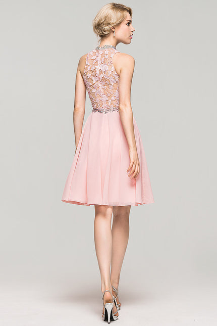Robe Midi Rose Paillettes - gallery 7