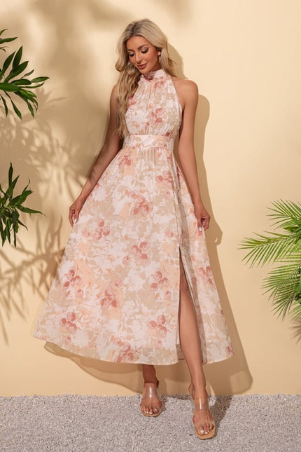 Robe Midi Florale Évasée - gallery 2