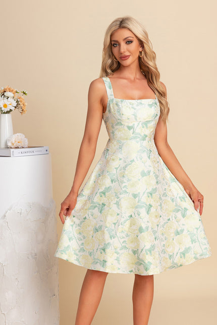 Robe Midi Midi Rose Douce - gallery 4