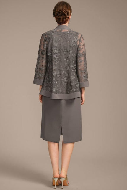 Robe Midi Élégance Nuancée - gallery 6