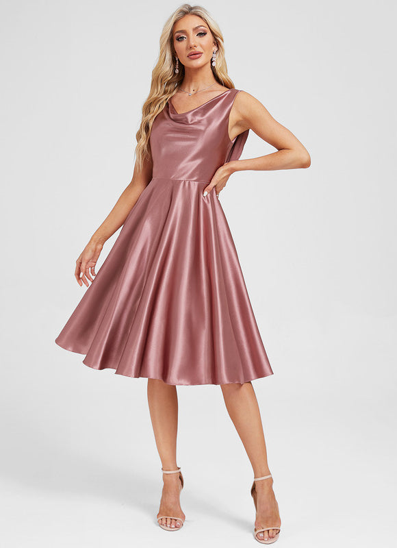 Robe Midi Satin - gallery 5