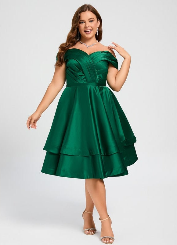 Robe Midi Émeraude Volante - gallery 8