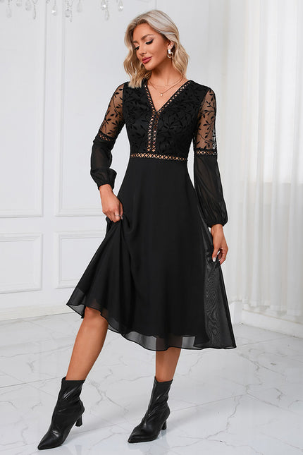 Robe Midi Aérienne Chic - gallery 3