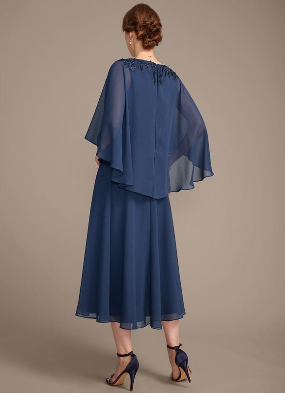 Robe Midi Fluide Nuit - gallery 6