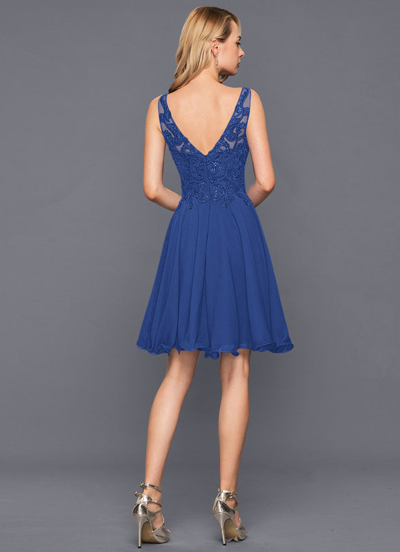 Robe Midi Aérienne Corail - gallery 1