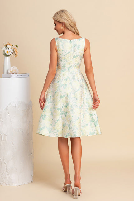 Robe Midi Midi Rose Douce - gallery 1