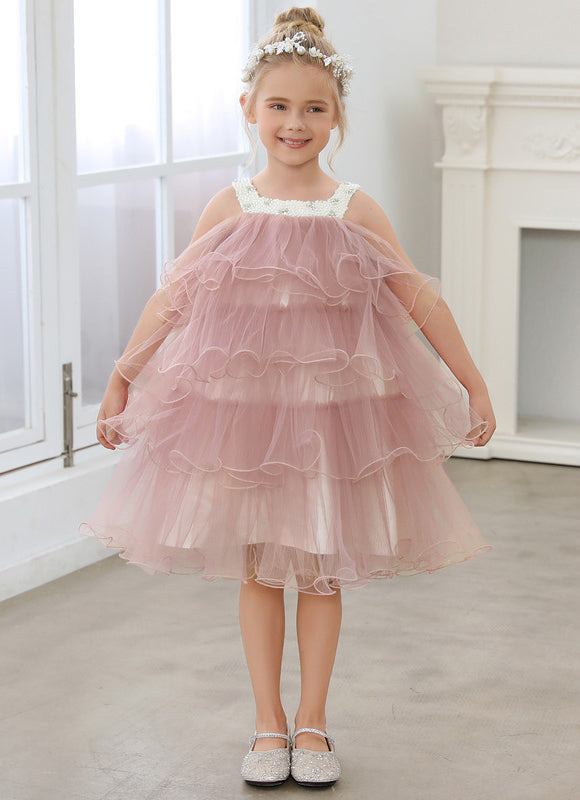 Robe Midi Tulle Volante - gallery 1