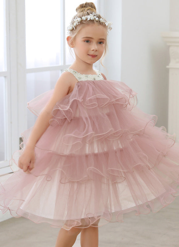 Robe Midi Tulle Volante - gallery 3