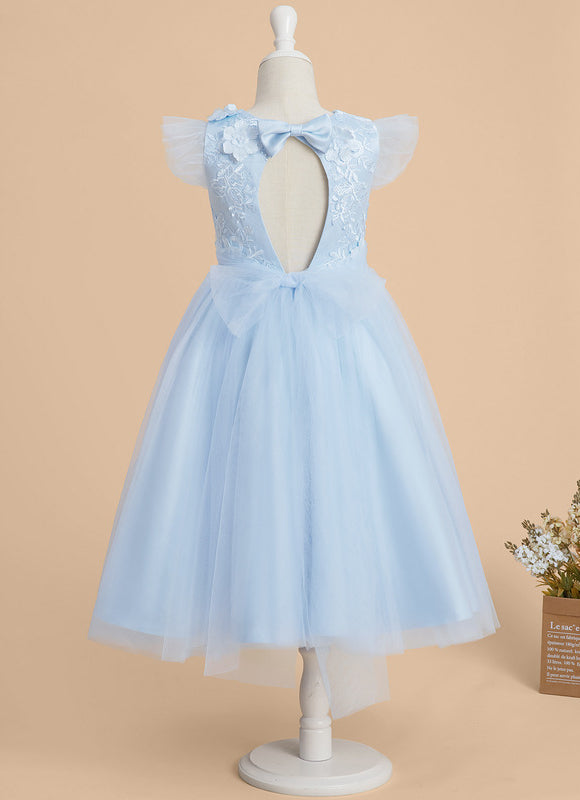 Robe Midi Tulle Bleu Pâle