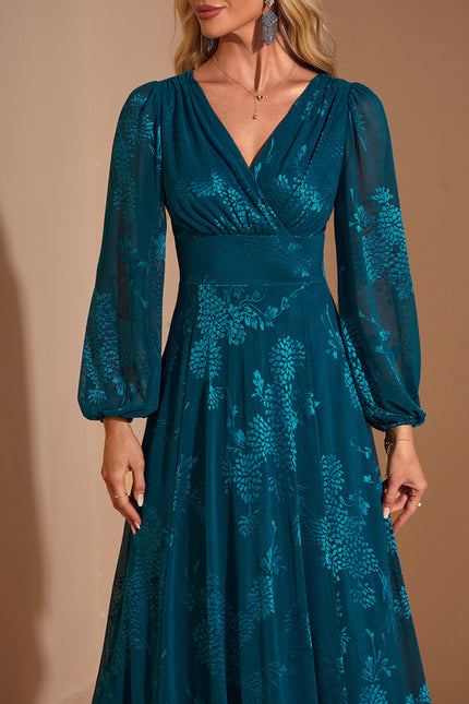 Robe Midi Évasée Brodée - gallery 2