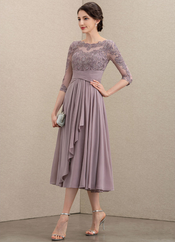 Robe Midi Violet Doux - gallery 2