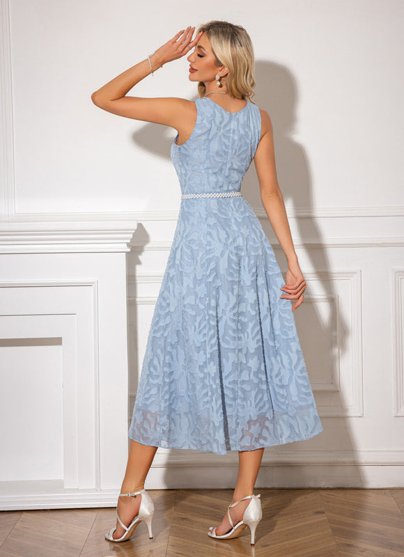 Robe Mousseline Midi - gallery 1