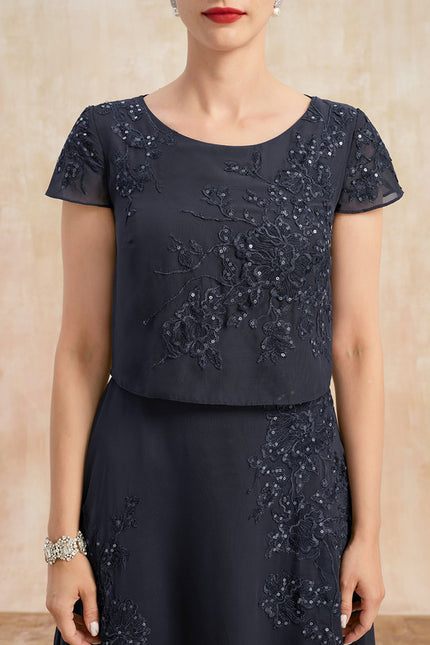 Robe Midi Manche 3 4 - gallery 7