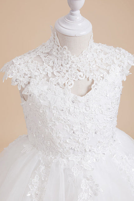 Robe Midi Tulle Perlée - gallery 1