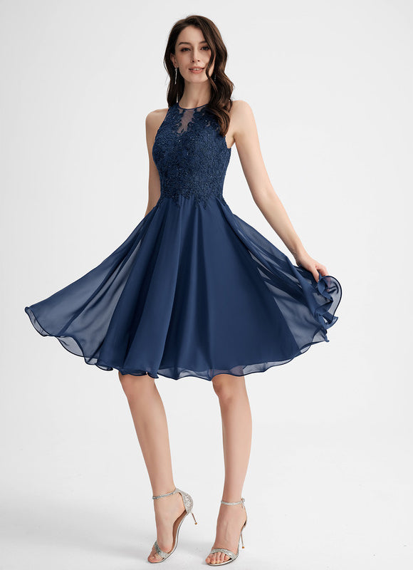 Robe Midi Courte Chic - gallery 5