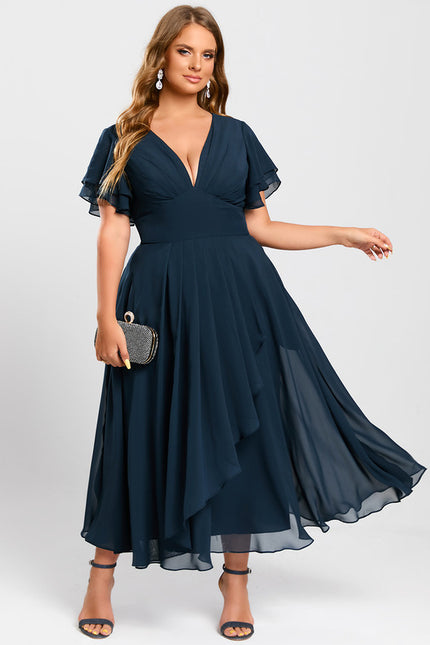 Robe Midi Ombre De Valse - gallery 8
