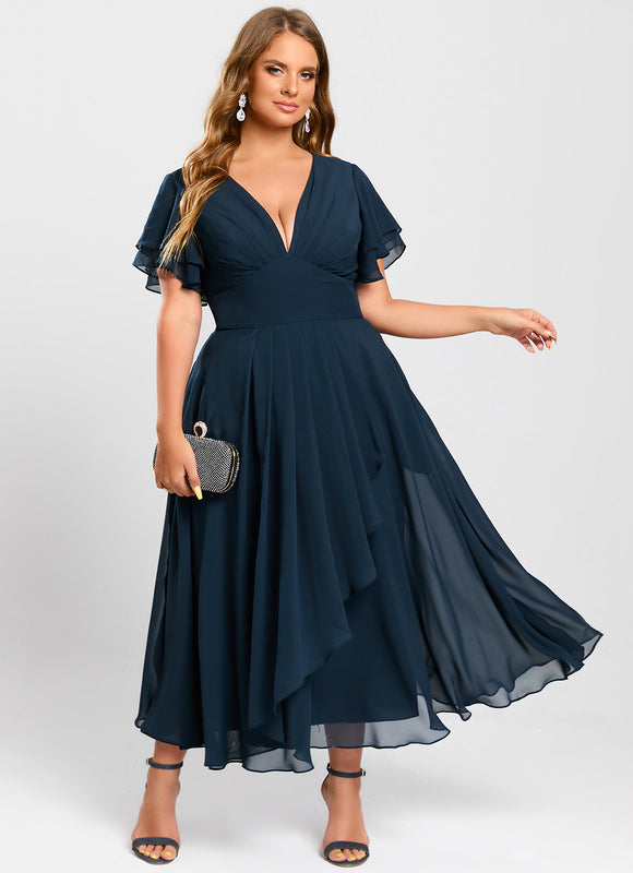 Robe Midi Ombre De Valse - gallery 8